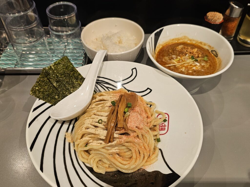『つけ麺一番』のえびつけ麺