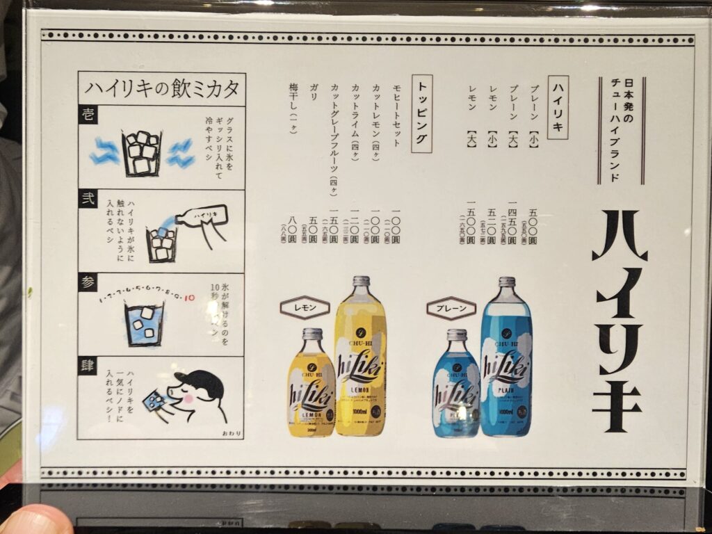 肉のウヱキのハイリキ