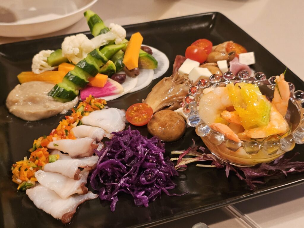 前菜の盛り合わせ